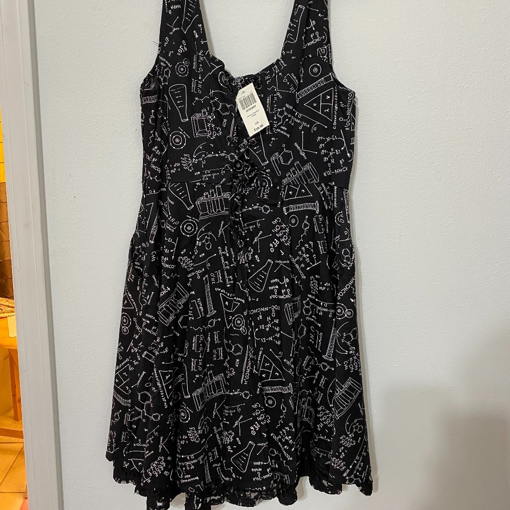 Hot Topic Chemistry Science Dress